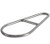 Trapeze Dogbone hooks SS