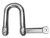 Dee Shackle Round Body S/S Captive Pin 5mm