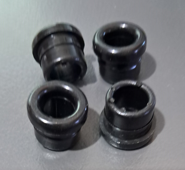 Nylon bush inserts for beam end caps - small plastic
