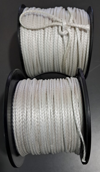 Rope 2mm Single Braid - Dyneema - grey (per metre)