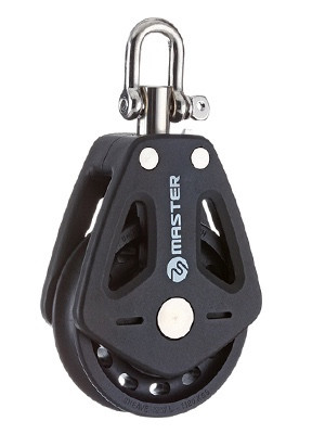 Block 50mm single swivel - Tersma