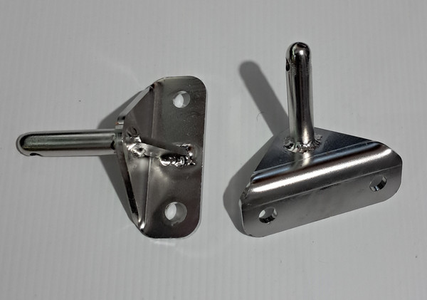 Nacra Rudder gudgeon - pin SS 45mm (each)