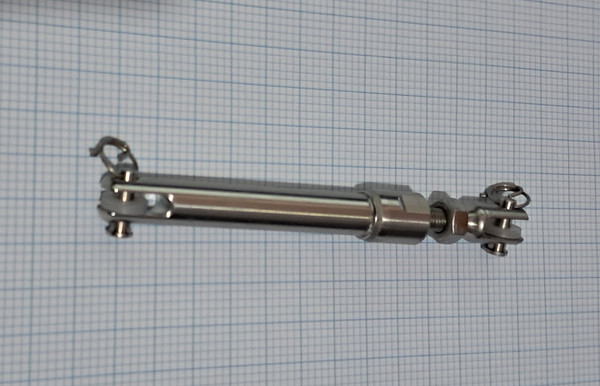 NCA nacra Spreader arm adjuster screw with nut