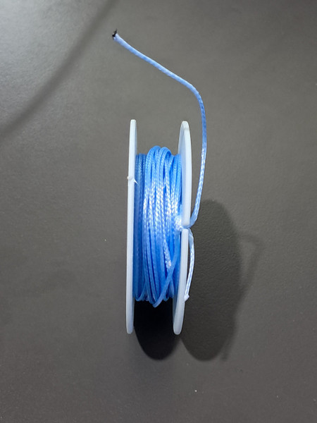 Rope 1mm Single Braid - Dyneema - Light Blue (per metre)