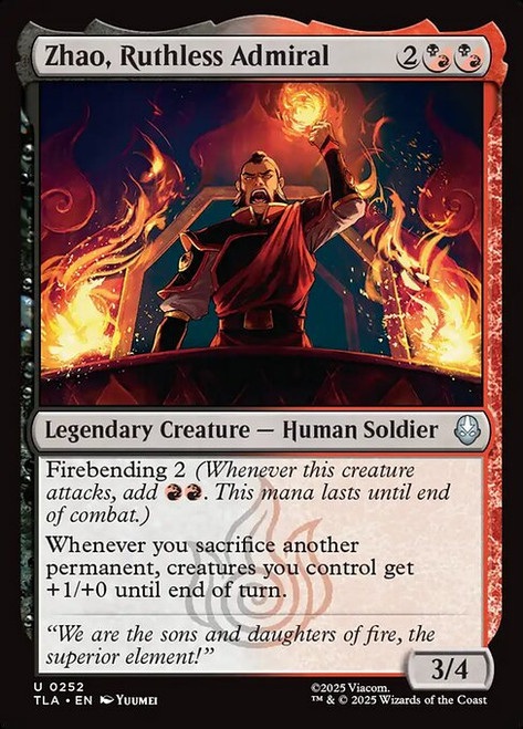 Zhao, Ruthless Admiral