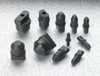 Collection of rubber seal plugs with tabs