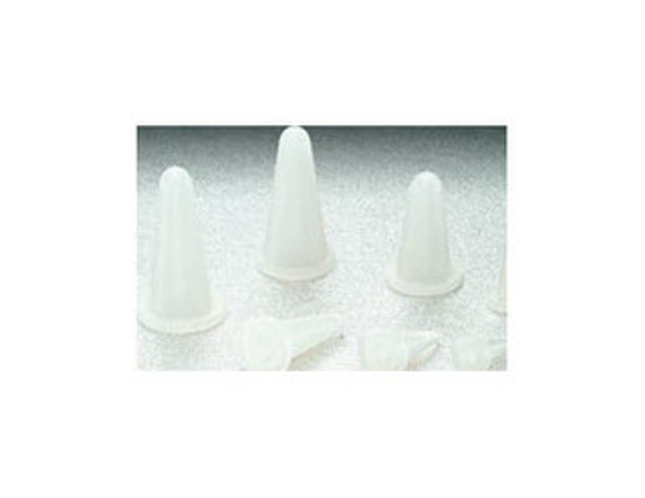 Collection of silicone, flange plugs
