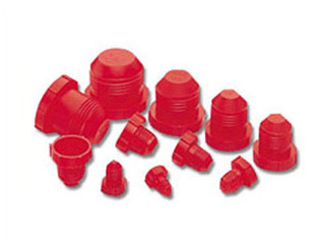Collection of threaded plugs