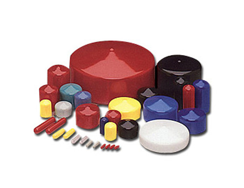 Collection of short, vinyl caps