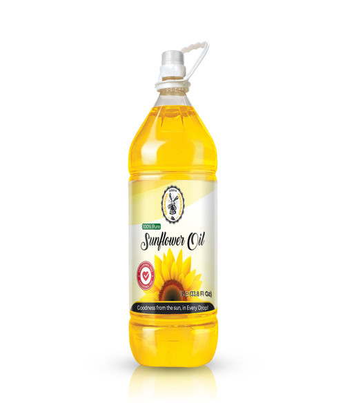 Refined Sunflower Oil 1L Bottle