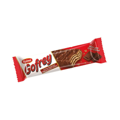GOFREY (COCOA) Compound Chocolate Coated Wafer With Cocoa Cream