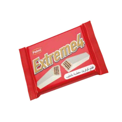 EXTREME4 White Compound Chocolate Coated Wafer With Cocoa Cream