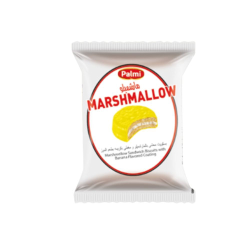 MARSHMALLOW Pacho Marshmallow Biscuits With Banana Flavored Coating