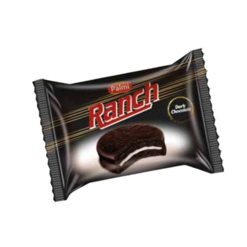 RANCH Bitter Compound Chocolate Coated Sandwich Biscuit