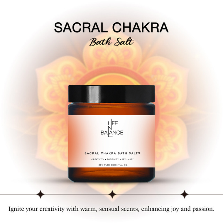 Sacral Chakra Bath Salts 250 gm