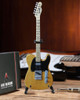 Axe Heaven Officially Licensed Miniature Butterscotch Blonde Fender Telecaster Guitar Replica