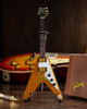 Axe Heaven Gibson 1958 Korina Flying V 1:4 Scale Mini Guitar Model