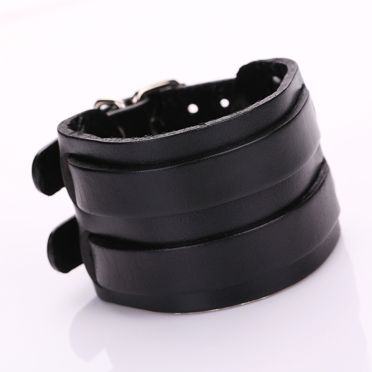 Mens black wristband clearance