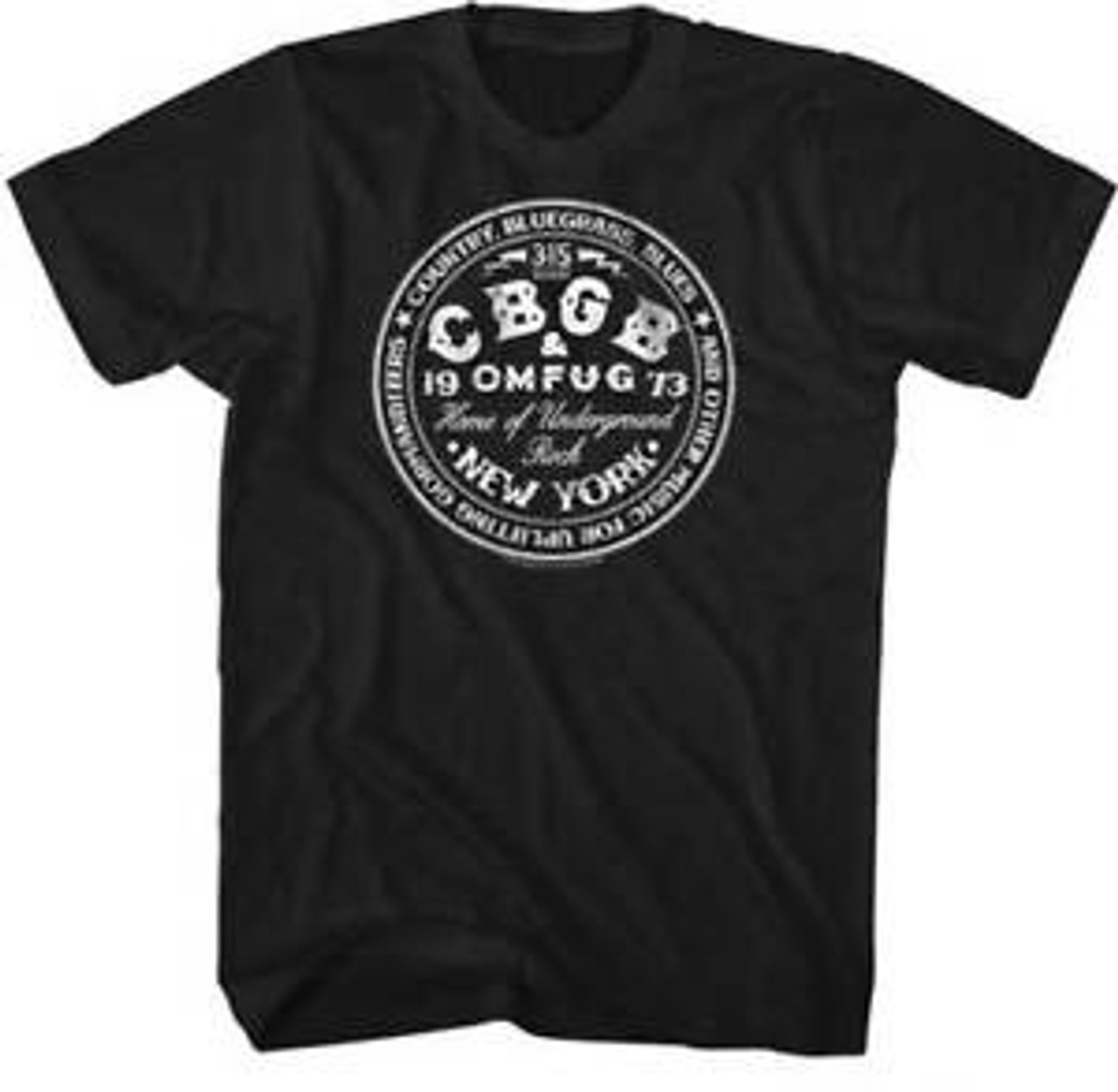 CBGB New York (CIRCLE) Logo T Shirt