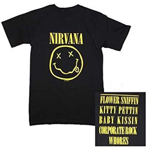NIRVANA SMILE T SHIRT