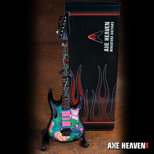 Axe Heaven Steve Vai Signature Lotus Flower JEM Miniature Guitar 