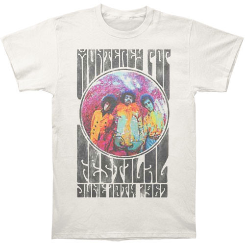 JIMI HENDRIX MONTEREY POP FESTIVAL VINTAGE T SHIRT XL