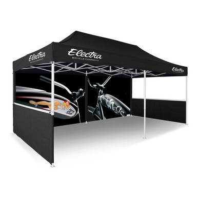 Tent 1/2 Walls Custom Printed