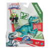 Jurassic World VELOCIRAPTOR Dinosaur and Tracker Action Figures in packaging.