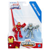 Marvel Super Hero Adventures IRON-MAN & ULTRON Figure 2-Pack