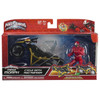 Power Rangers Ninja Steel RED RANGER Mega Morph Cycle & Figure