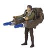Poe Dameron comes with blaster, and working dual projectile launcher!