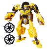 Transformers Premier Edition Deluxe Class Bumblebee figure converts in 15 steps.