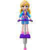 Polly doll also comes with a pogo stick accessory with push-down movement.