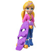 Polly doll also comes with a skateboard accessory that has wheels that really roll.