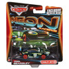 Disney Pixar Cars Neon Racers NIGEL GEARSLEY 1:55 Scale Die-Cast Vehicle in packaging.