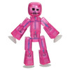 Stikbot Pink Translucent Figure