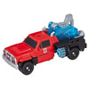 Plug the Energon Igniters core included in pack into the vehicle and push down to unleash high-powered driving action.