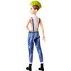 Barbie Fashionistas Doll #124 with a green mohawk