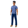 Ken Fashionistas Doll 114 has a broader body that the original