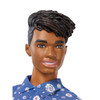 Ken Fashionistas Doll 114 has dark hair