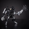 Deluxe Class Transformers Movie 1 Barricade action figure features vivid, movie-inspired deco and includes the spinning blade weapon accessory modeled after the weapon Barricade uses in the film.