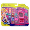 Polly Pocket FIERCELY FAB STUDIO PACK with 9cm LILA Doll in packaging.