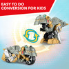 EASY TO DO: Designed with Easy 2 Do conversion preschoolers can do, this figure makes a great gift. With 1 easy step, kids can convert this Rescue Bots Academy toy from a robot to a vehicle.