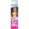 Barbie Club Chelsea Brunette Girl Doll with Pineapple Swimsuit in packaging