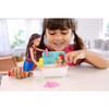Kids will love being the babysitter and caring for others with this playset that inspires nurturing play!