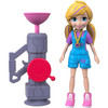 This Zip 'N' Blast Polly doll stands around 3.5 inches (9 cm) high and is ready for adventure, anytime, anywhere!