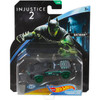 Hot Wheels DC Universe Injustice 2 ARMOURED BATMAN 1:64 Scale Die-Cast Character Car (1/5) in packaging.