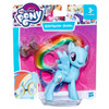 Rainbow Dash figure stands around 8 cm (3 inch) tall and comes with clip-on goggles accessory.