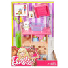Barbie Pet Station & Puppy Playset in packaging.