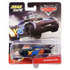 Disney Pixar Cars: XRS Drag Racing JACKSON STORM 1:55 Scale Die-Cast Vehicle in packaging.